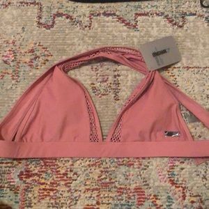 NWT gym shark bikini top!
